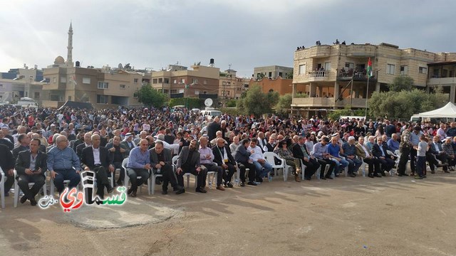 فيديو -ديرحنا: جماهير غفيرة تحيي ذكرى يوم الأرض الخالد الـ41 بمسيرة ومهرجان خطابي